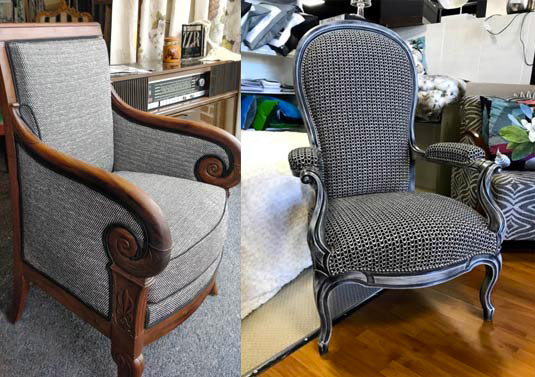 Les deux Rempailleurs du 93 ( Seine-Saint-Denis ) : Votre artisan rempailleur et canneur réalise le rempaillage et cannage de vos chaises, fauteuils, bancs, tabourets, tables basses, etc. Tapissier, tapisserie d’ameublement, canneur, cannage et rempailleur, rempaillage de chaise, remise en état de sièges anciens, fauteuils ...